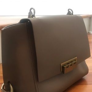 Zac Posen handbag with brass trim